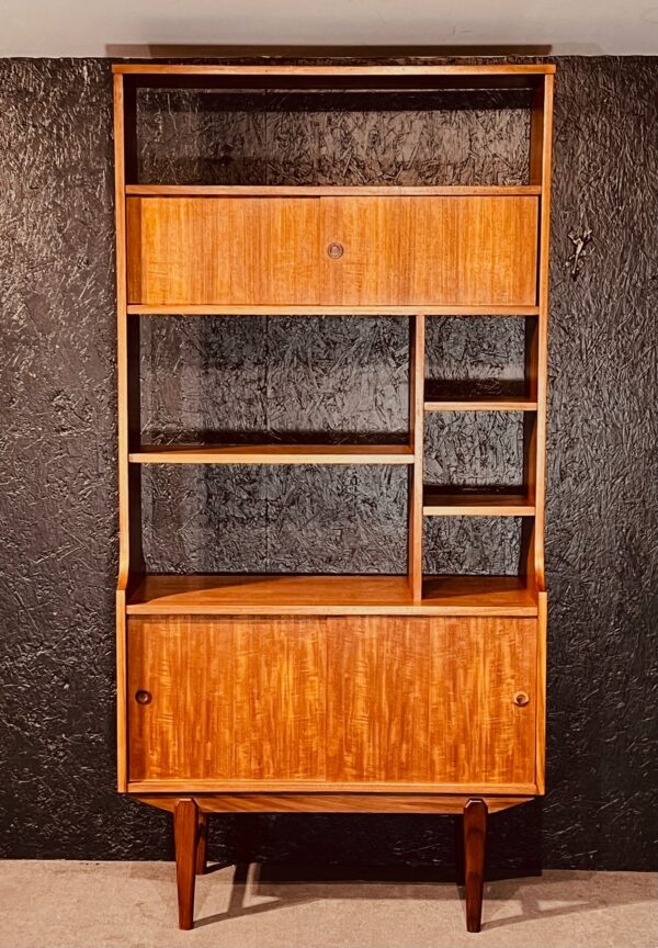 Mid century danish display cabinet in teak
