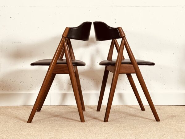 Mid-Century Danish chairs by Frode Holm
