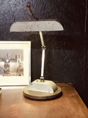 Industrial vintage lamp in iron from the 50s