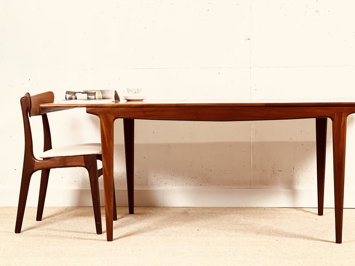 Mid-Century Dining Table by John Herbert in teak, Fonseca collection