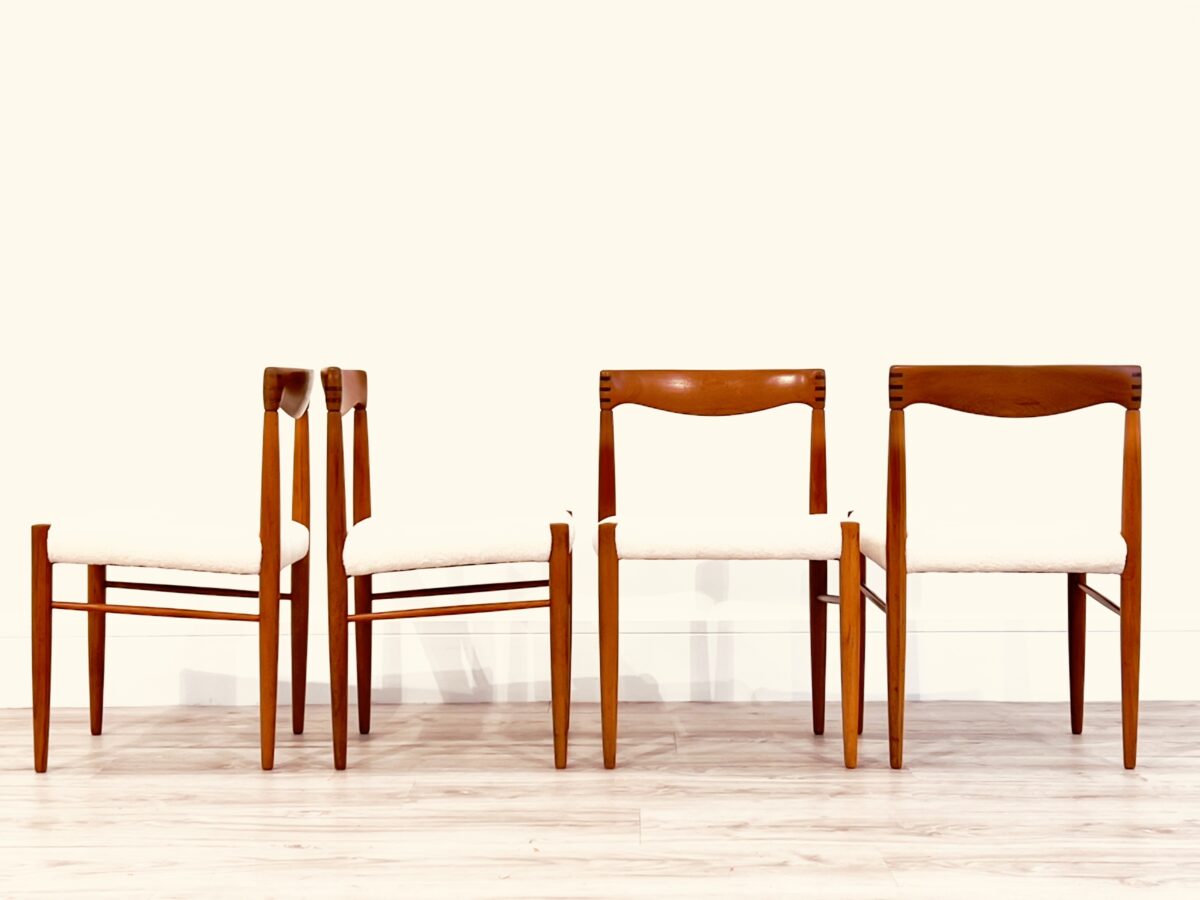 Set de 4 sillas de H.W. Klein para Bramin