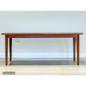 Large Danish Teak Extending Dining Table by Harry Østergaard for Randers Møbelfabrik,